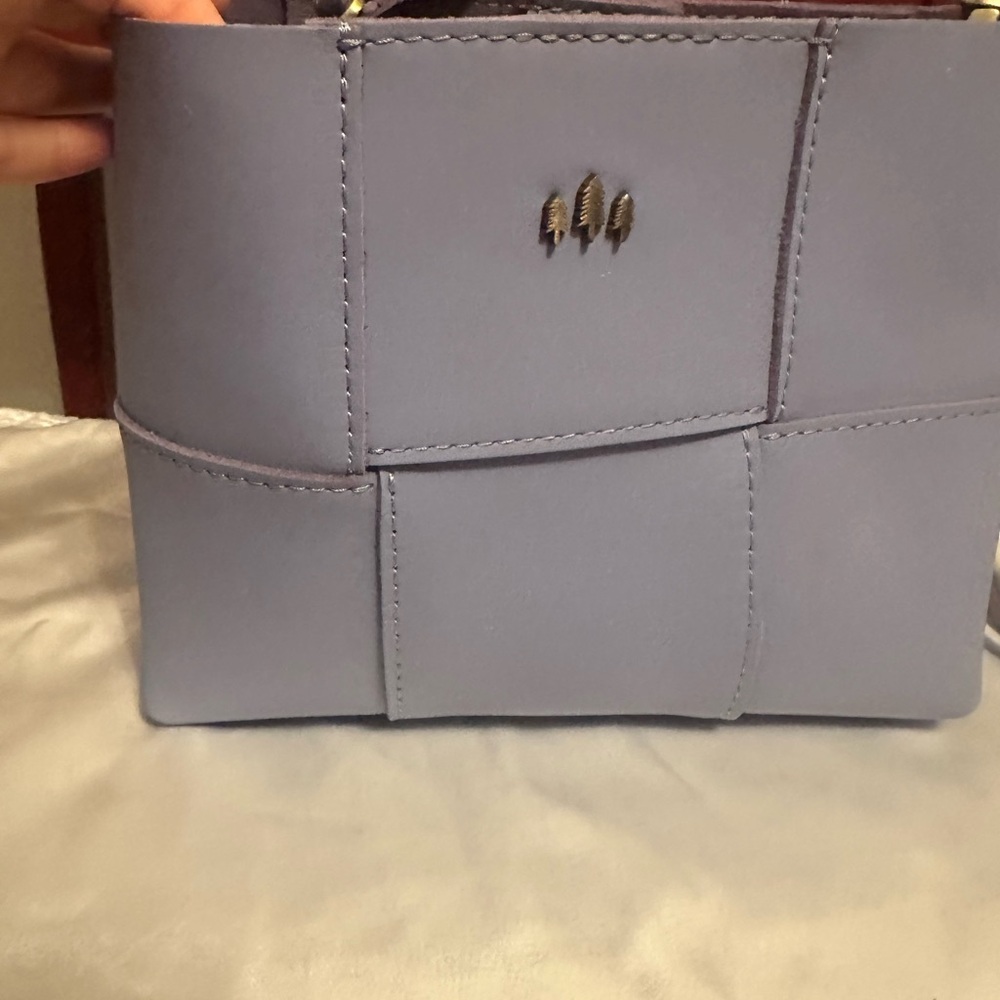 Portland Leather Goods Charlotte crossbody in Jacaranda small